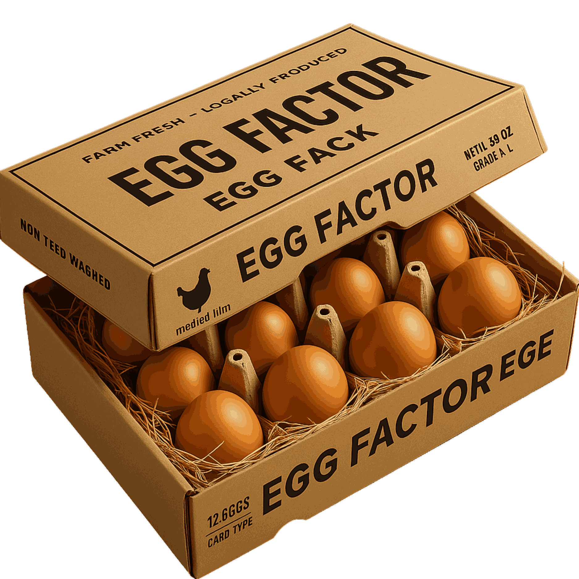 12 country eggs pack