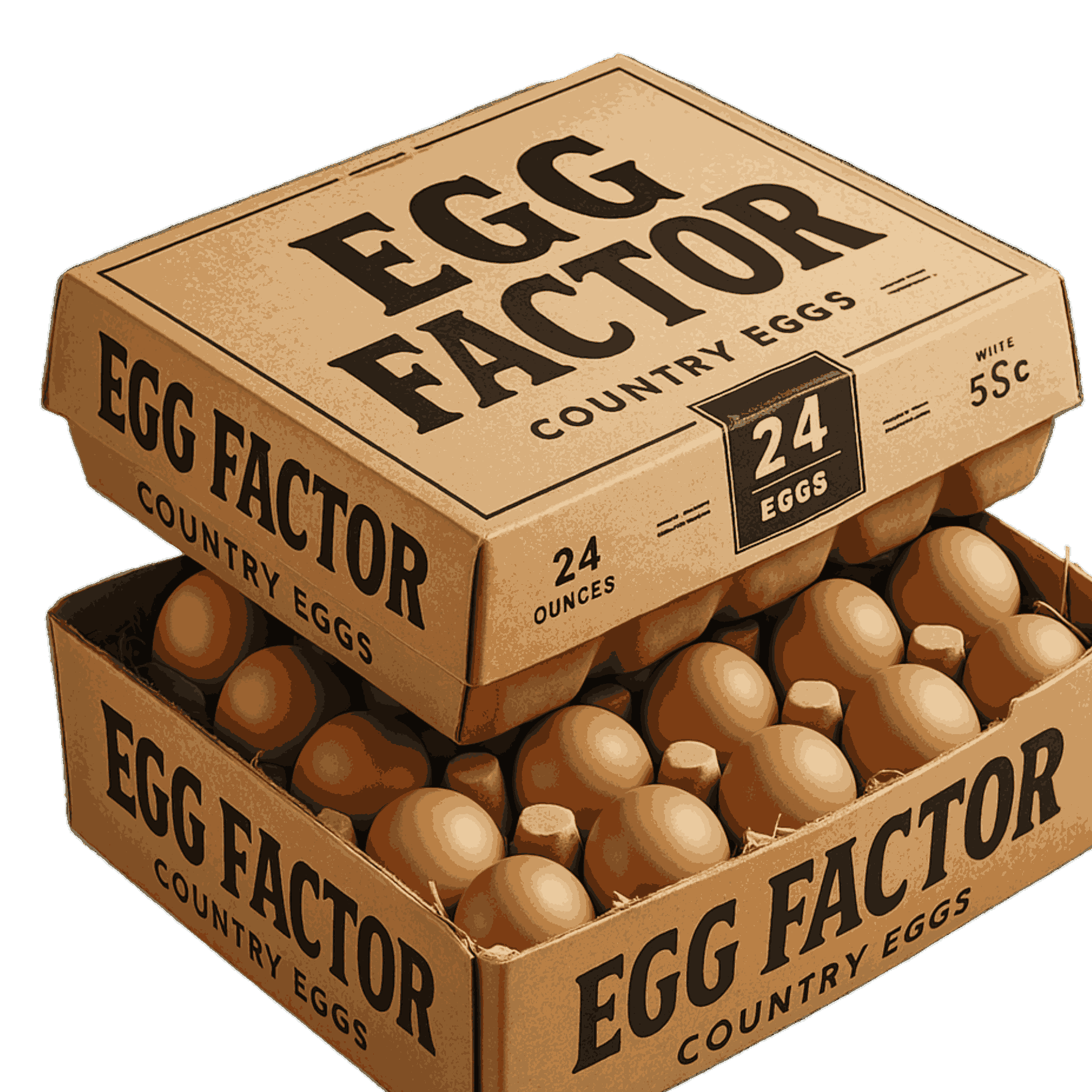 24 country eggs pack